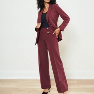 CLEO‎ Women's Wide Leg Trouser Pants Size  6P NEW Office Career